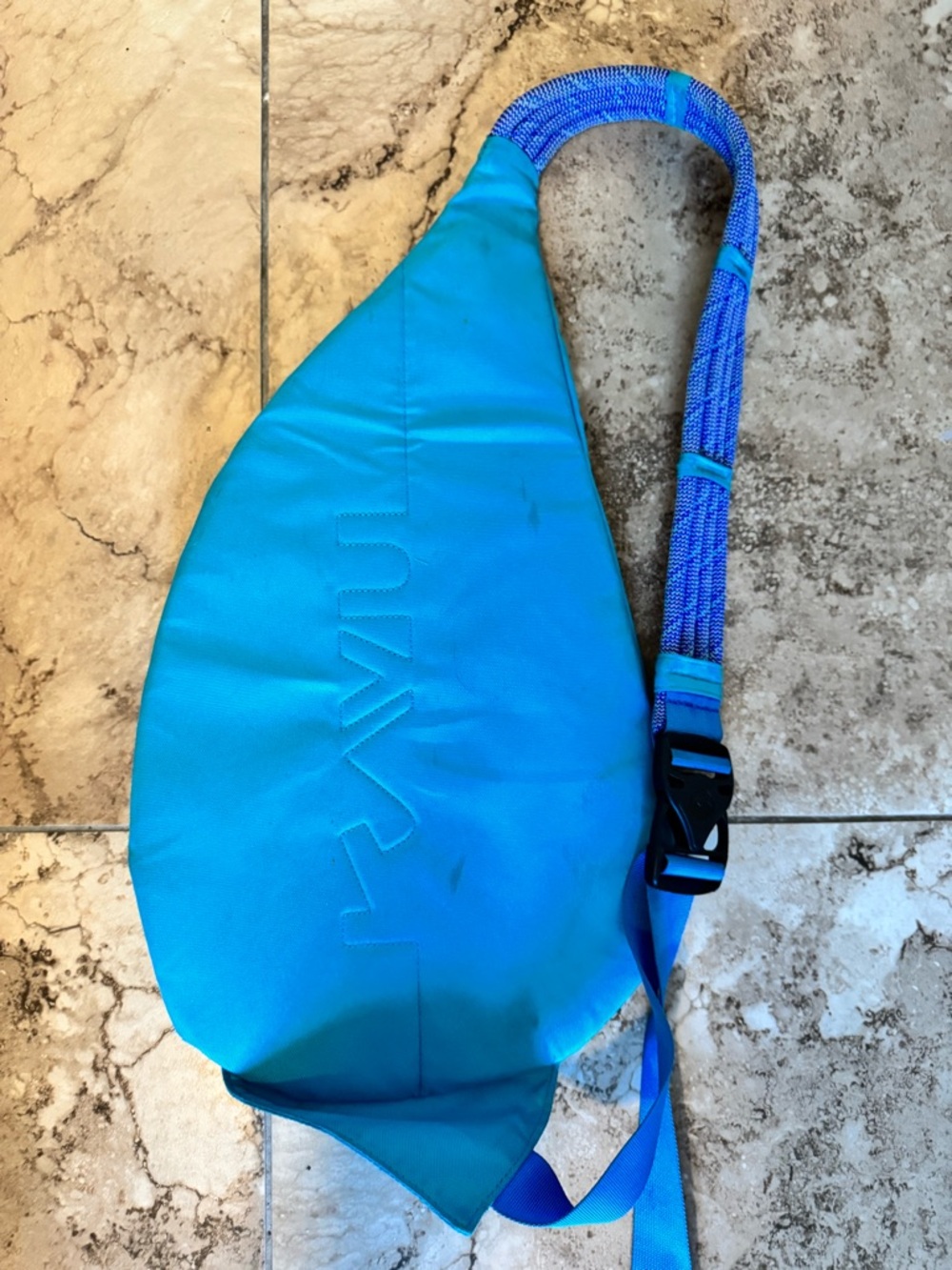 Kavu Blue Sling Pack - Single Strap Crossbody - Picture 2 of 2